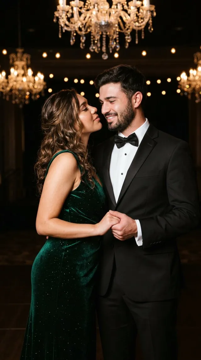 AI Couple Photo Maker Black-Tie Gala style example